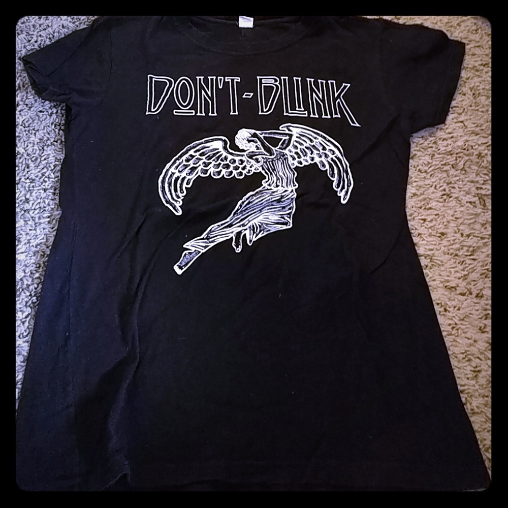 Doctor Who weeping angel tee
